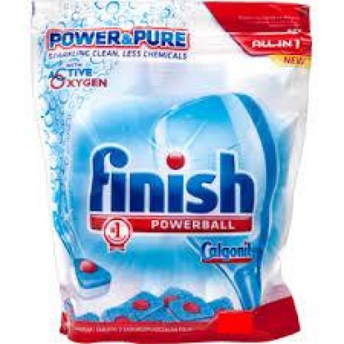 Viên rửa chén bát Finish PUR and KLAR loại túi 24 viên Nhập khẩu CHLB Đức